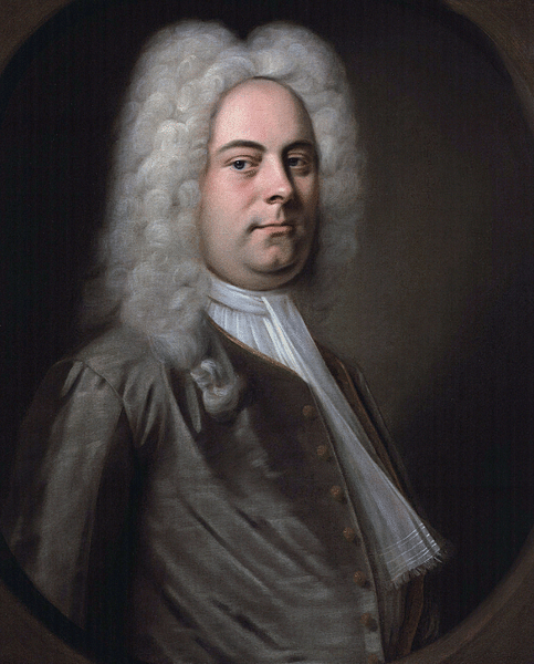 George Frideric Handel Protrait (by Attributed to Balthasar Denner, Public Domain)