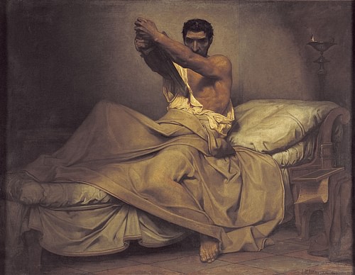 Death of Cato of Utica