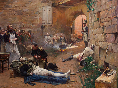 Marshal Lannes is Mortally Wounded