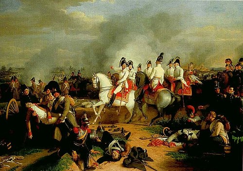Archduke Charles of Austria at the Battle of Aspern-Essling, May 1809