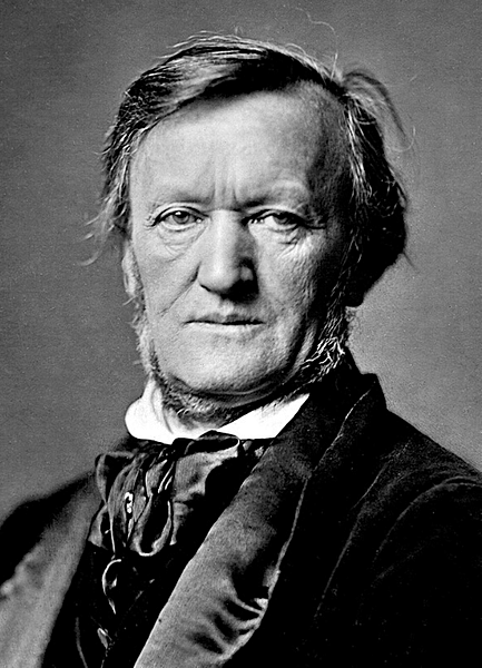 Richard Wagner (by Franz Hanfstaengl, Public Domain)