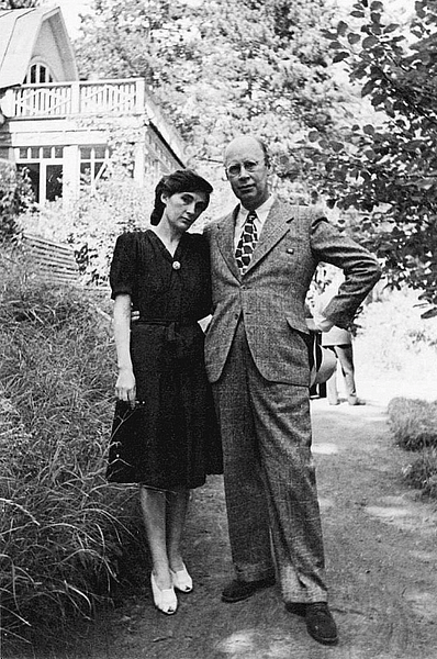 Sergei and Mira Prokofiev