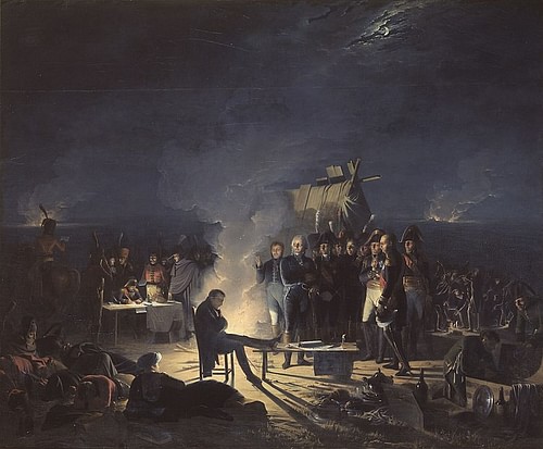 Napoleon's Camp at the Battle of Wagram