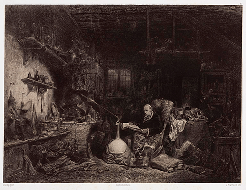 The Alchemist by Nanteuil