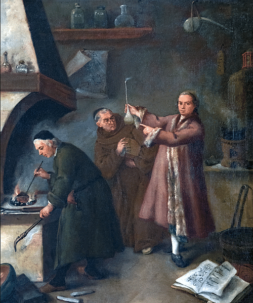 The Alchemists by Pietro Longhi