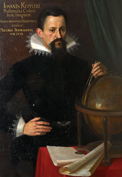 Johannes Kepler (by August Köhler, Public Domain)
