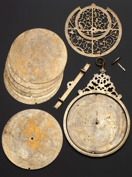 Disassembled Astrolabe