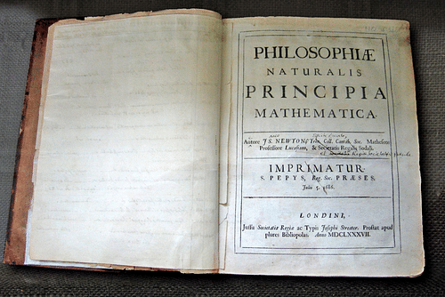 Newton's Copy of Principia