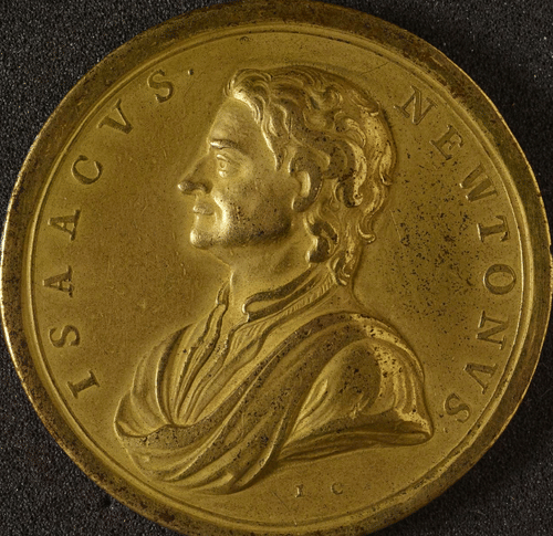 Isaac Newton 9 Mitolojiler.com Newton Commemorative Medal