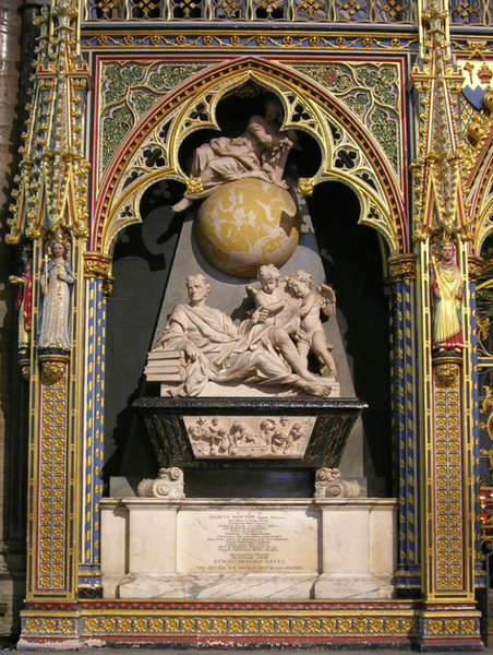 Isaac Newton 10 Mitolojiler.com Tomb of Isaac Newton