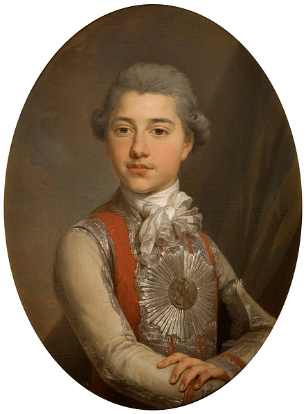 Portrait of Prince Józef Poniatowski as a Boy