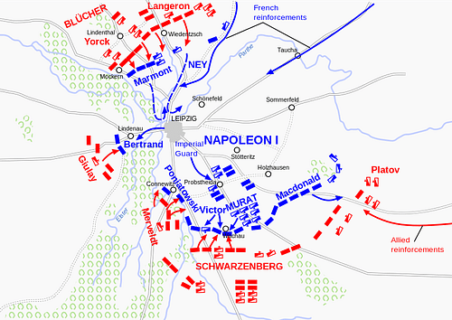 Battle of Leipzig, 16 October 1813