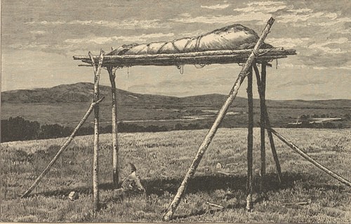 Dakota Scaffold Burial