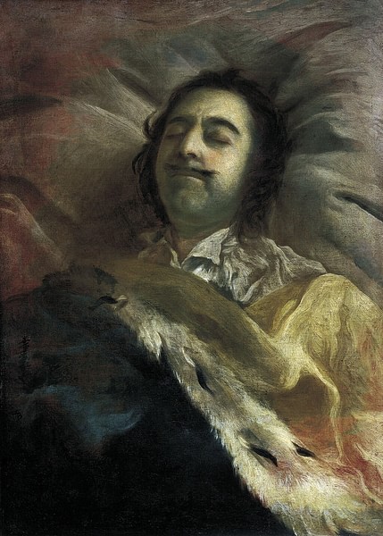 Peter the Great On His Deathbed