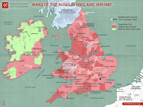 Wars of the Roses in England, 1455 - 1487