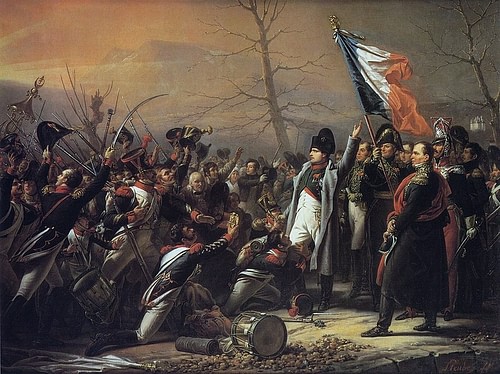 Napoleon's Return from Elba (by Charles de Steuben, Public Domain)