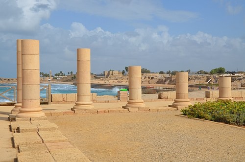 Promontory Palace of Herod the Great, Caesarea (by Carole Raddato, CC BY-NC-SA)