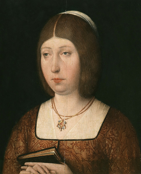 Portrait of Isabella I of Castile (by Unknown Author, Public Domain)