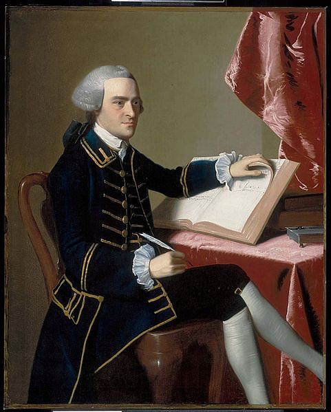 Portrait of John Hancock, c. 1765 (by John Singleton Copley, Public Domain)