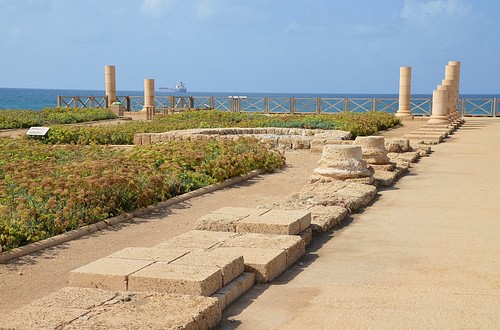 Lower Terrace of the Promontory Palace,  Caesarea Maritima