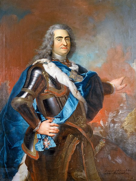 Portrait of Augustus II of Poland