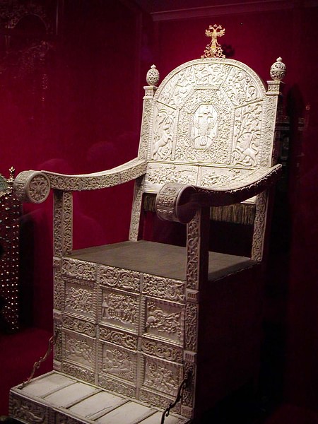 Ivory Throne of Ivan IV of Russia (by Stan Shebs, CC BY-SA)
