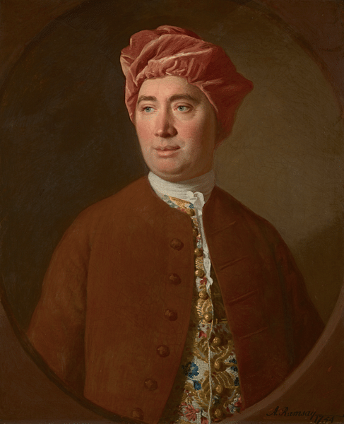 David Hume by Ramsay (by Allan Ramsay, Public Domain)