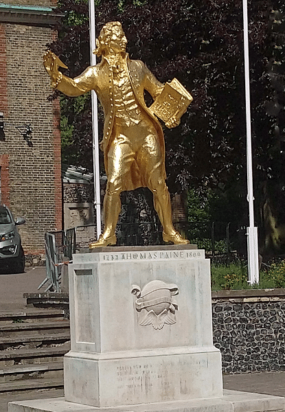 Statue of Thomas Paine, Thetford