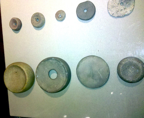 Discoidal Stones Used to Play the Game of Chunkey