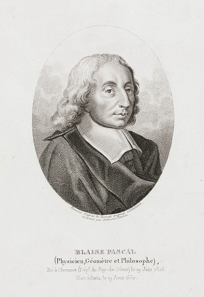 Portrait of Blaise Pascal