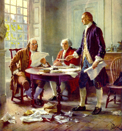 Writing the Declaration of Independence Writing the Declaration of Independence