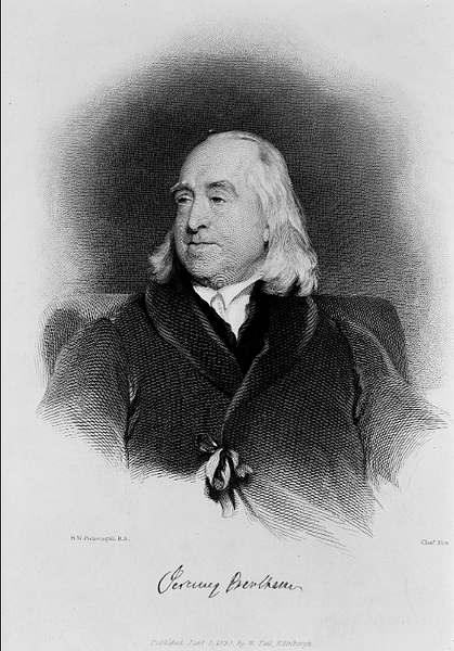Portrait of Jeremy Bentham