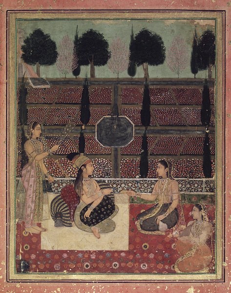 Ladies on a Terrace (by Brooklyn Museum, Public Domain)