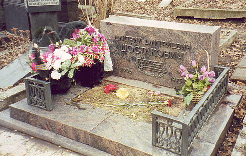 Grave of Dmitri Shostakovich