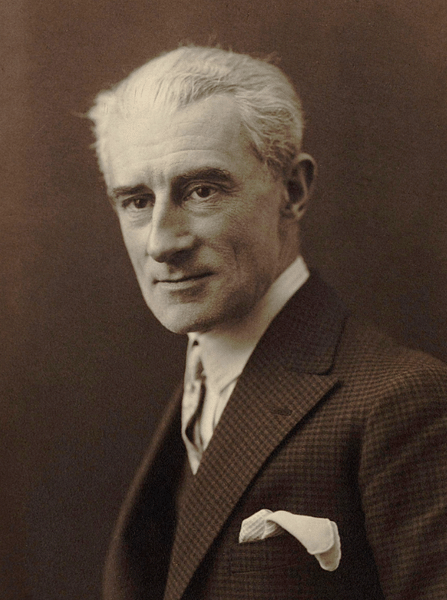 Maurice Ravel, 1925 (by Unknown Photographer, Public Domain)