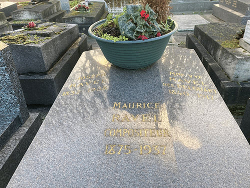 Grave of Maurice Ravel