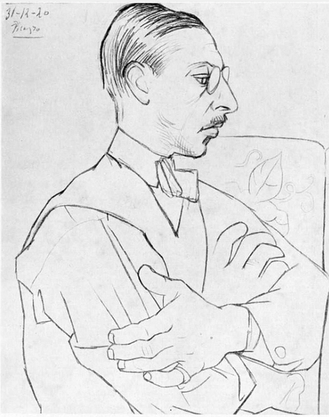 Stravinsky by Picasso