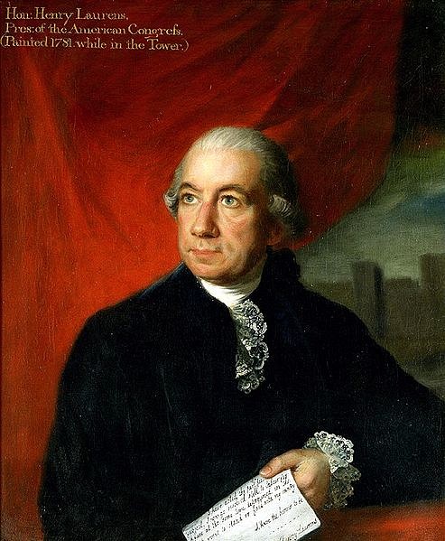 Portrait of Henry Laurens (by Lemuel Francis Abbott, Public Domain)