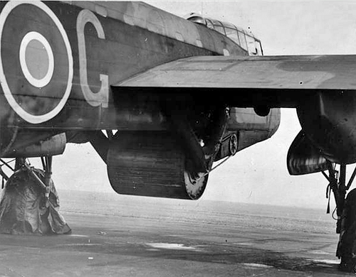 Lancaster with Bouncing Bomb