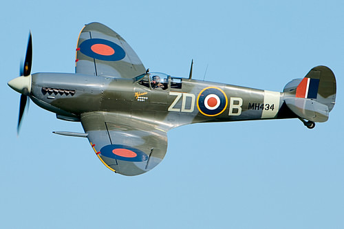 Supermarine Spitfire, 2018 (by Airwolfhound, CC BY-SA)