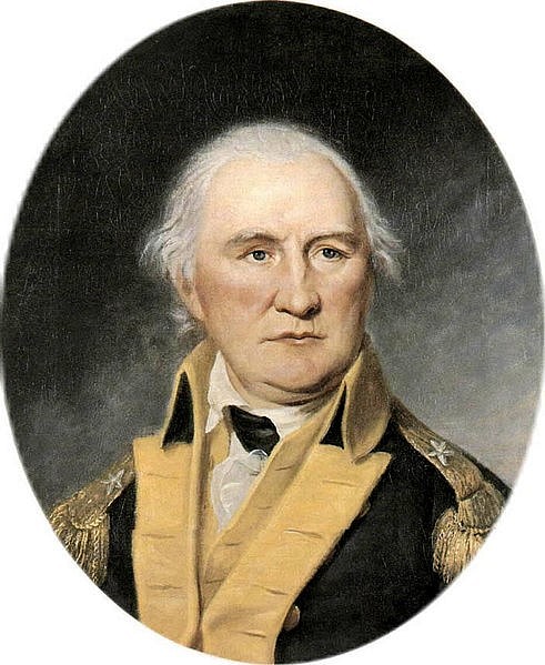 Portrait of Daniel Morgan (by Charles Willson Peale, Public Domain)