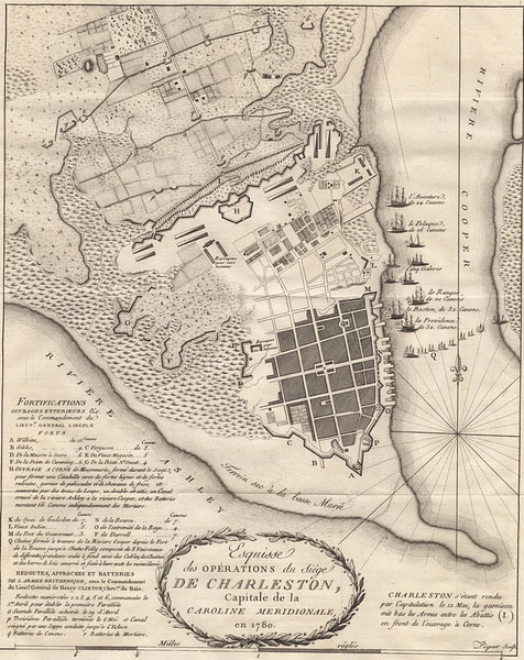 Charleston Fortifications, 1780