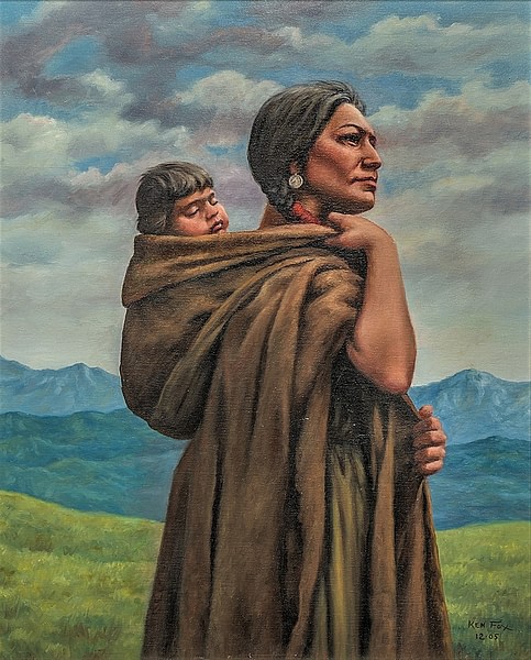 Portrait of Sacagawea