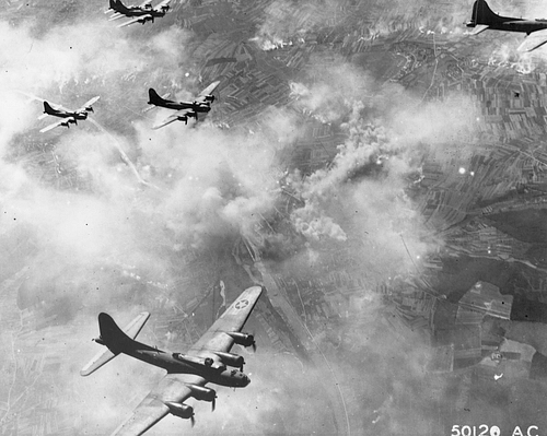 B-17 Bombers over Schweinfurt