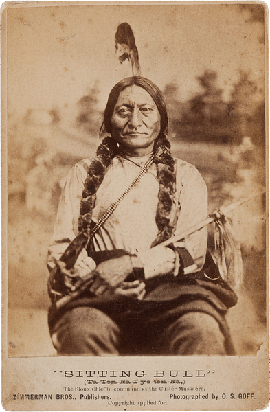 Sitting Bull (by Orlando Scott Goff - Heritage Auctions, Public Domain)