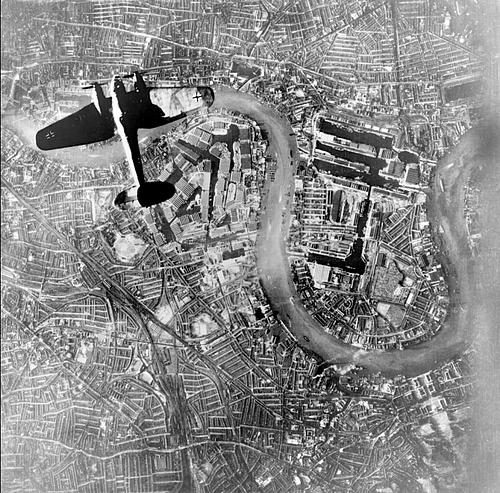 He 111 Bomber over London