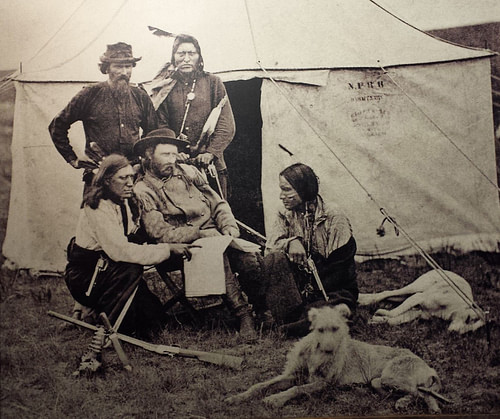 Lt. Col. George A. Custer & Bloody Knife