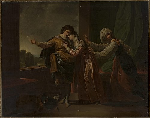 Romeo ve Juliet: Shakespeare'in En Büyük Aşk Hikayesi 12 Mitolojiler.com Romeo Bids Farewell to Juliet