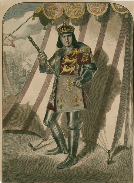 Edwin Booth as Richard III (by Henry Duff Linton, Public Domain) Edwin Booth as Richard III (by Henry Duff Linton, Public Domain)
