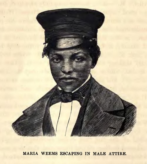Anna Maria Weems as Joe Wright (by William Still, Public Domain) Anna Maria Weems as Joe Wright (by William Still, Public Domain)
